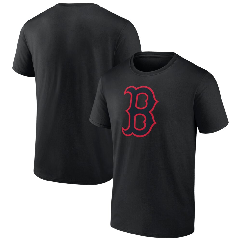 Men's Boston Red Sox  Branded Black Rough Diamond T-Shirt