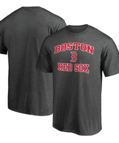Men's Boston Red Sox  Branded Charcoal Heart & Soul T-Shirt