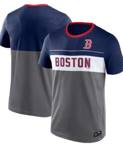Men's Boston Red Sox  Branded Gray Claim The Win T-Shirt