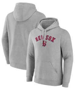Men's Boston Red Sox  Branded Gray Wahconah Pullover Hoodie