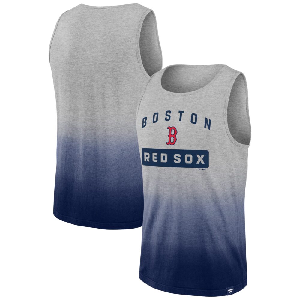 Men's Boston Red Sox  Branded Gray/Navy Our Year Tank Top