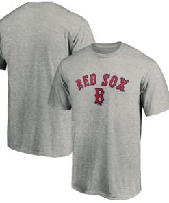 Men's Boston Red Sox  Branded Heather Gray Cooperstown Collection Wahconah T-Shirt