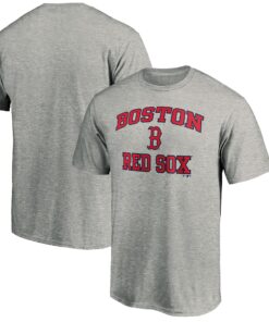 Men's Boston Red Sox  Branded Heather Gray Heart & Soul T-Shirt