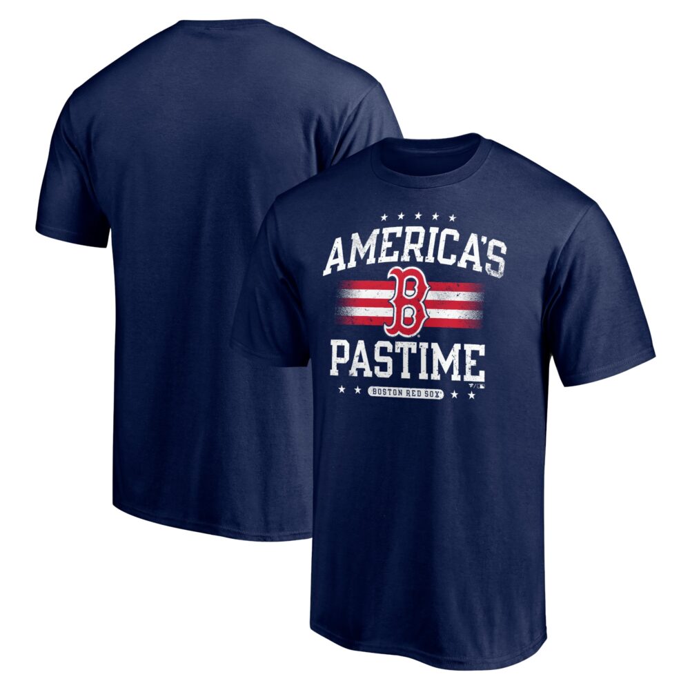 Men's Boston Red Sox  Branded Navy Americana T-Shirt