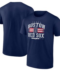 Men's Boston Red Sox  Branded Navy Americana Team T-Shirt