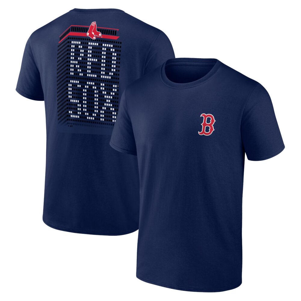 Men's Boston Red Sox  Branded Navy Bring It T-Shirt