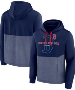 Men's Boston Red Sox  Branded Navy Call the Shots Pullover Hoodie