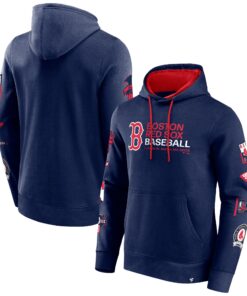 Men's Boston Red Sox  Branded Navy Extra Innings Pullover Hoodie