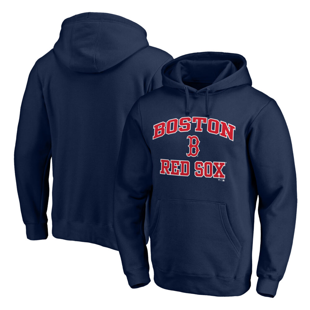 Men's Boston Red Sox  Branded Navy Heart & Soul Pullover Hoodie