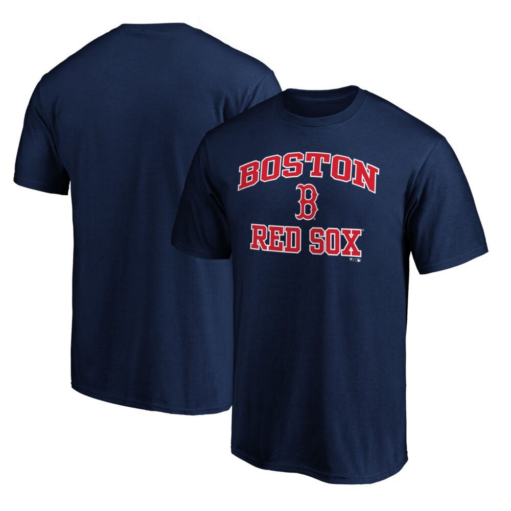 Men's Boston Red Sox  Branded Navy Heart & Soul T-Shirt