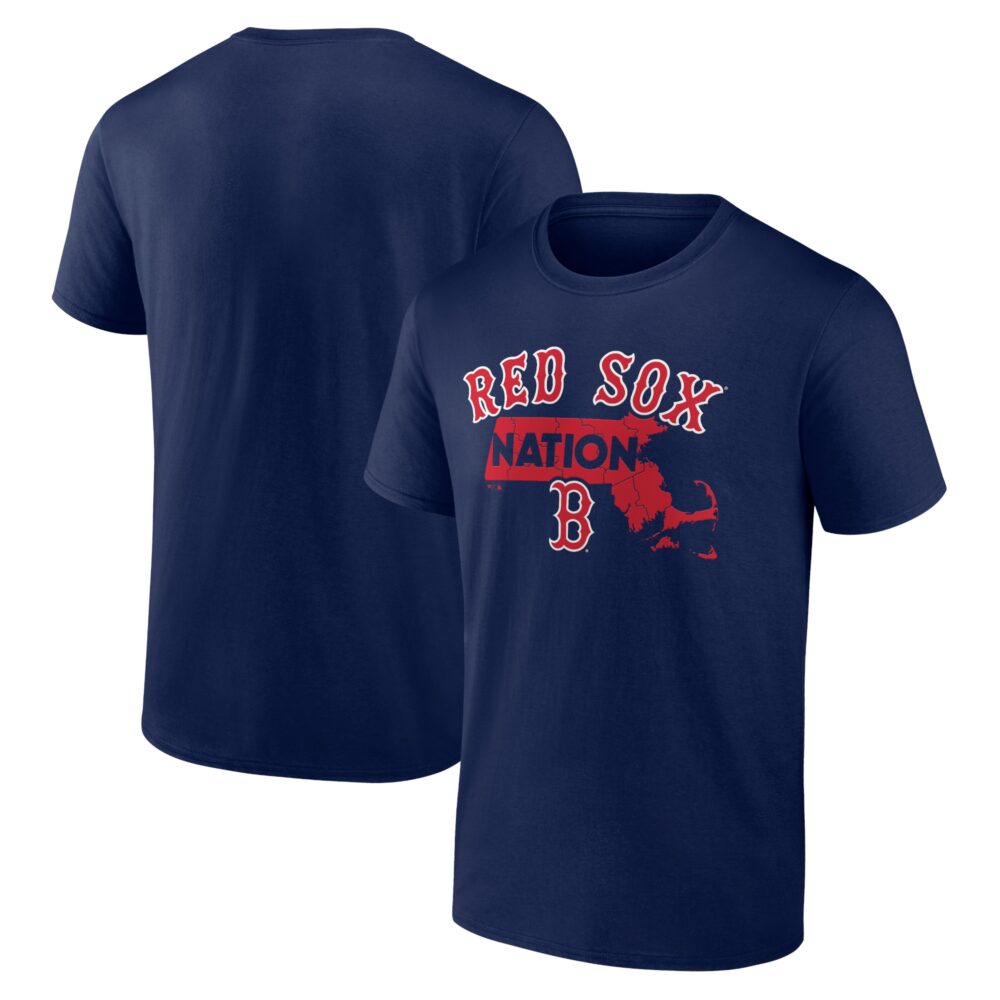 Men's Boston Red Sox  Branded Navy Hometown Nation T-Shirt
