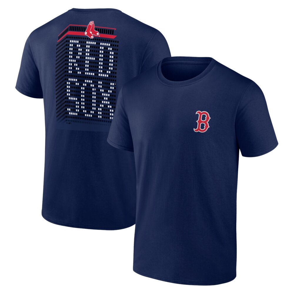 Men's Boston Red Sox  Branded Navy Iconic Bring It T-Shirt