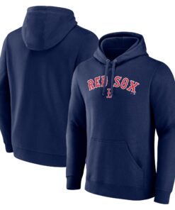 Men's Boston Red Sox  Branded Navy Series Sweep Pullover Hoodie