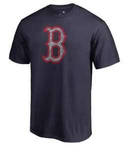 Men's Boston Red Sox  Branded Navy Static Logo T-Shirt