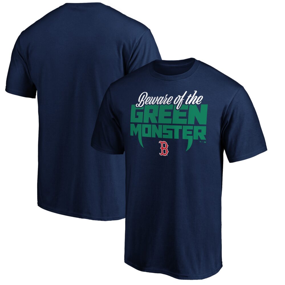 Men's Boston Red Sox  Branded Navy Team Adrenaline T-Shirt