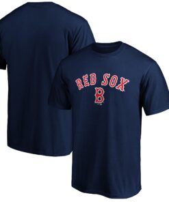 Men's Boston Red Sox  Branded Navy Team Cooperstown Collection Wahconah T-Shirt