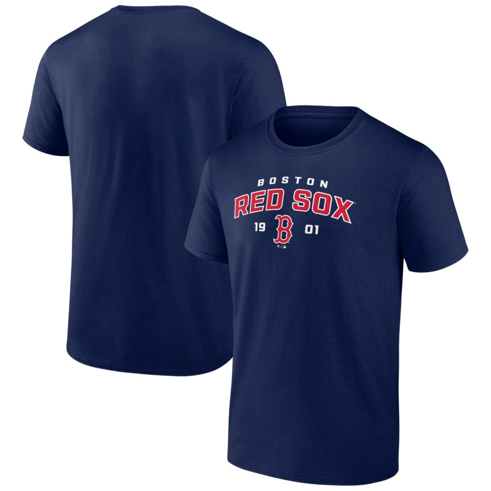 Men's Boston Red Sox  Branded Navy Team Rebel T-Shirt