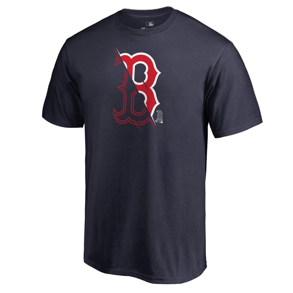 Men's Boston Red Sox  Branded Navy X-Ray T-Shirt