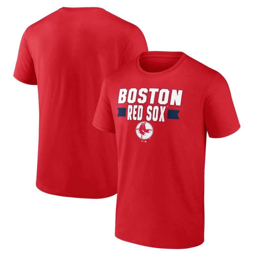 Men's Boston Red Sox  Branded Red Close Victory T-Shirt