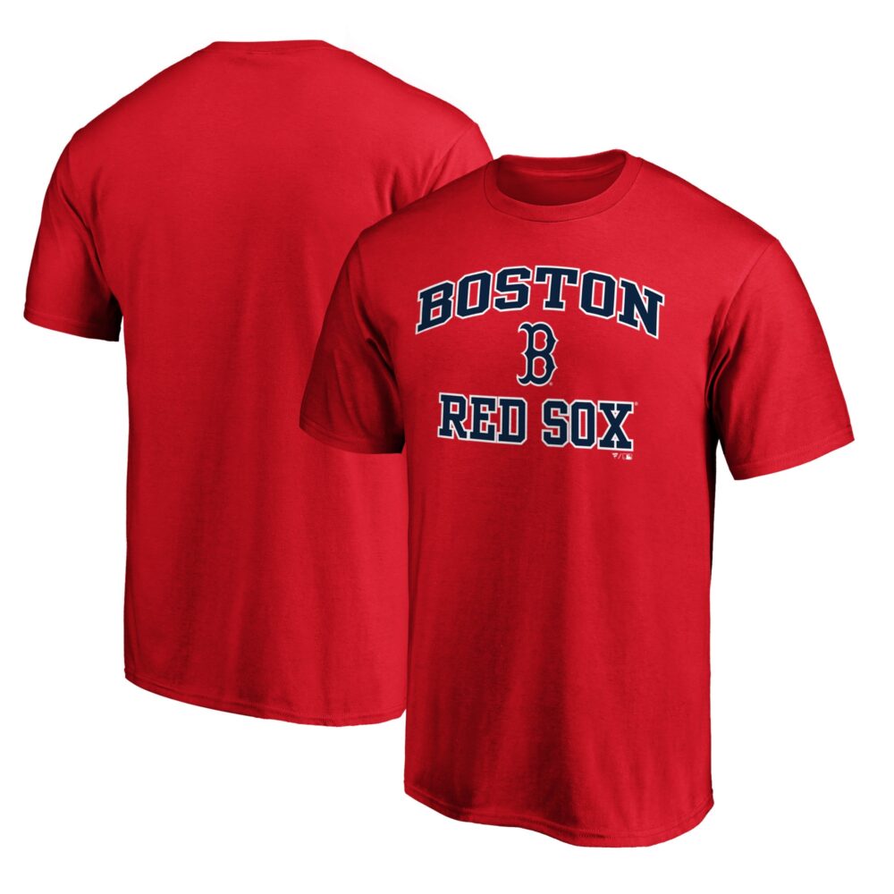 Men's Boston Red Sox  Branded Red Heart & Soul T-Shirt