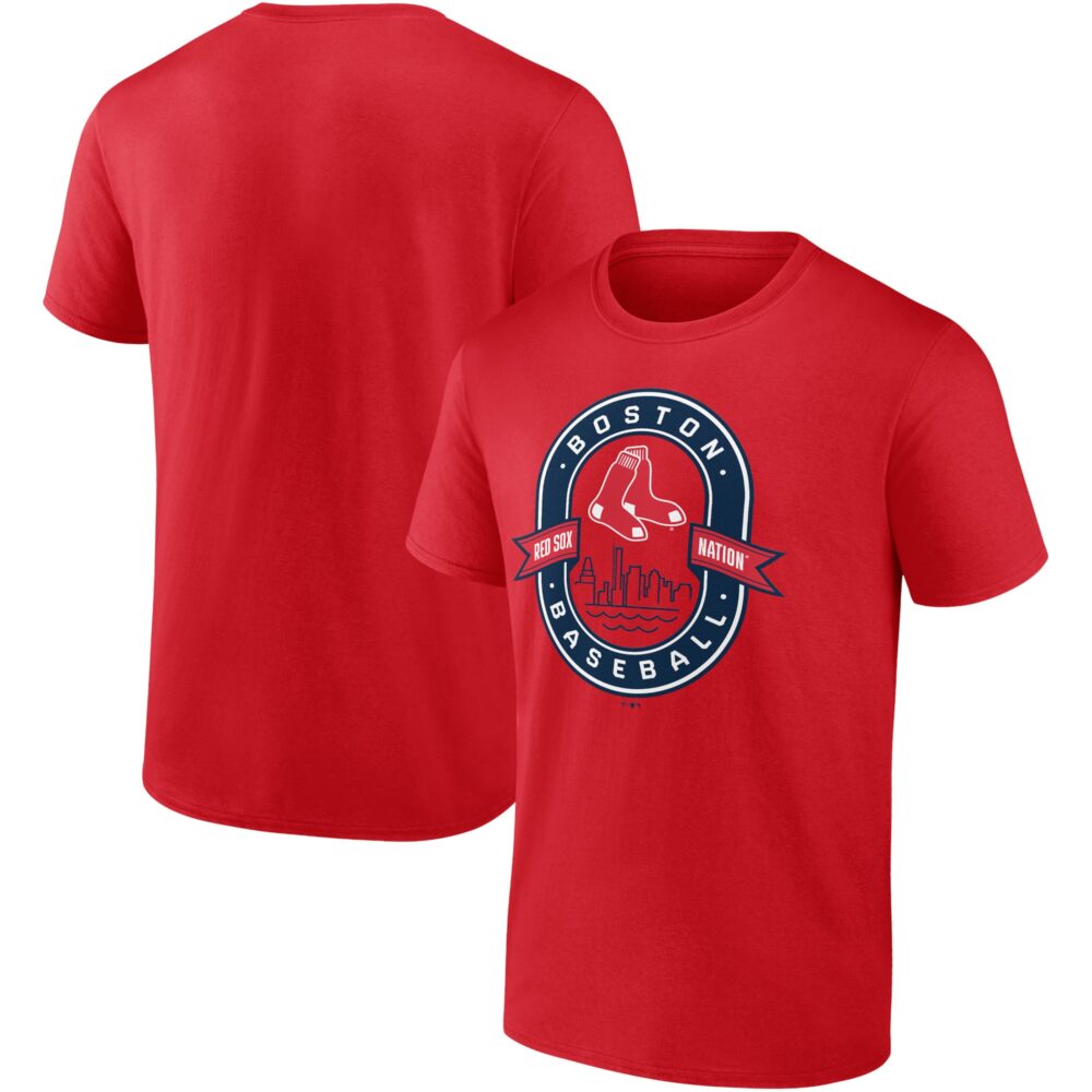 Men's Boston Red Sox  Branded Red Iconic Glory Bound T-Shirt