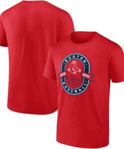 Men's Boston Red Sox  Branded Red Iconic Glory Bound T-Shirt