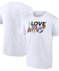 Men's Boston Red Sox  Branded White Love Wins T-Shirt