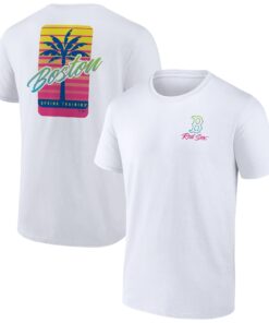 Men's Boston Red Sox  Branded White Spring Break T-Shirt