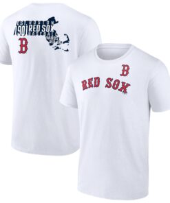 Men's Boston Red Sox  Branded White Team Hot Shot T-Shirt