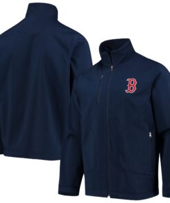 Men's Boston Red Sox G-III Sports by Carl Banks Navy Strong Side Full-Zip Jacket