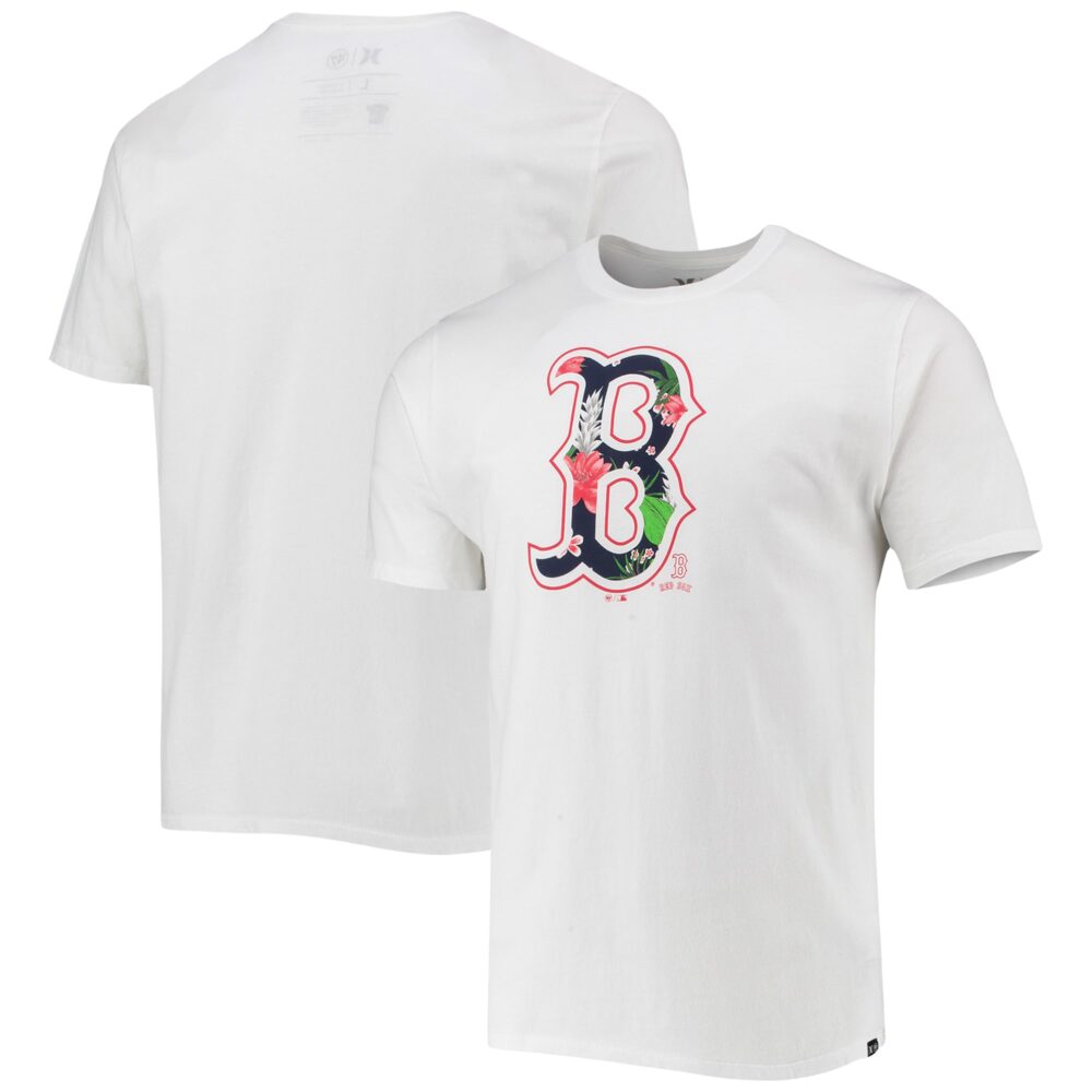 Men's Boston Red Sox Hurley x '47 White Everyday T-Shirt