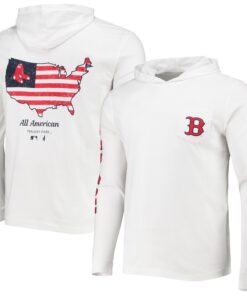 Men's Boston Red Sox johnnie-O White Edison Hoodie T-Shirt