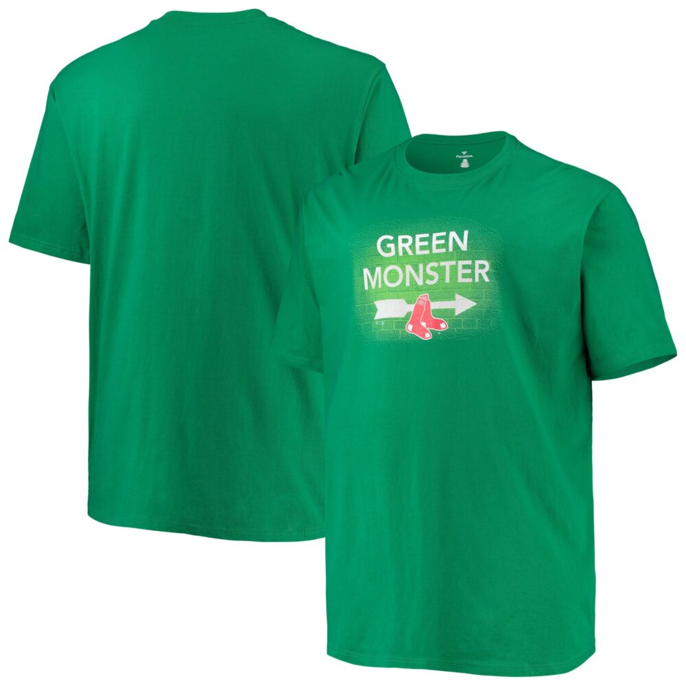 Men's Boston Red Sox Kelly Green Big & Tall Green Monster Hometown Collection T-Shirt