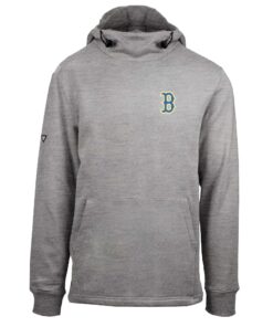 Men's Boston Red Sox Levelwear Heather Gray City Connect Shift Insignia Core Pullover Hoodie