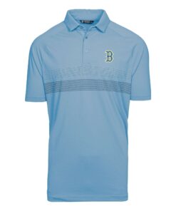 Men's Boston Red Sox  Levelwear Light Blue City Connect Mason Insignia Core Polo