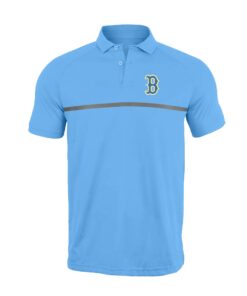 Men's Boston Red Sox  Levelwear Light Blue City Connect Sector Insignia Core Polo
