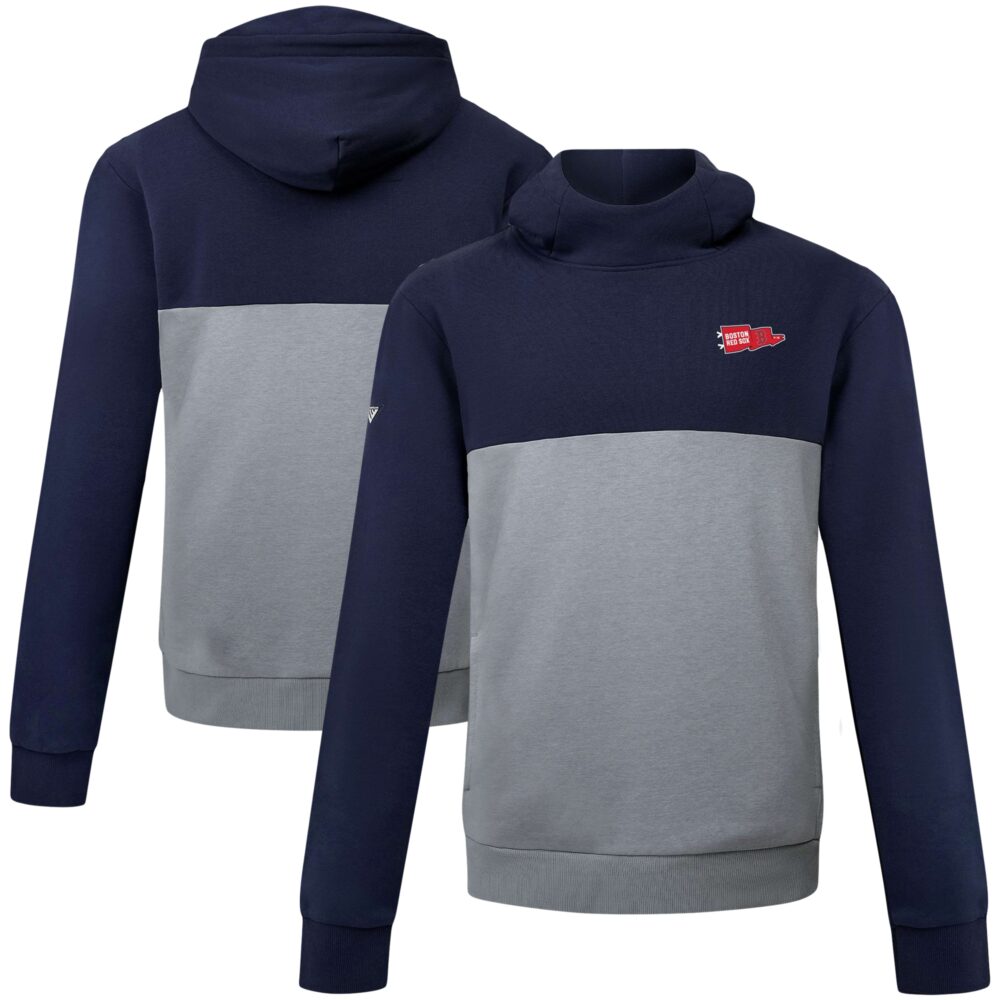 Men's Boston Red Sox  Levelwear Navy  Bracket Rafters Pullover Hoodie