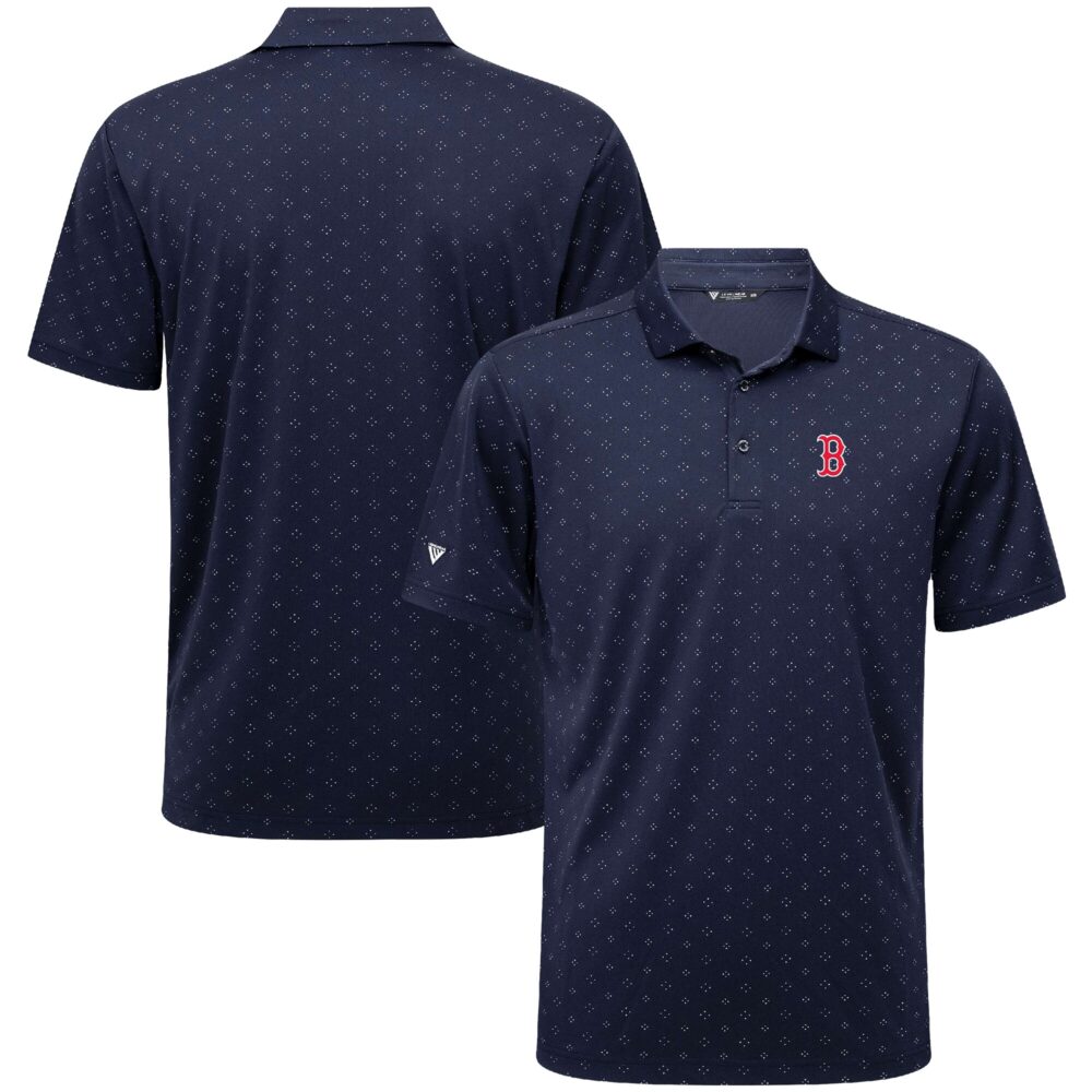 Men's Boston Red Sox Levelwear Navy Detect Insignia Polo