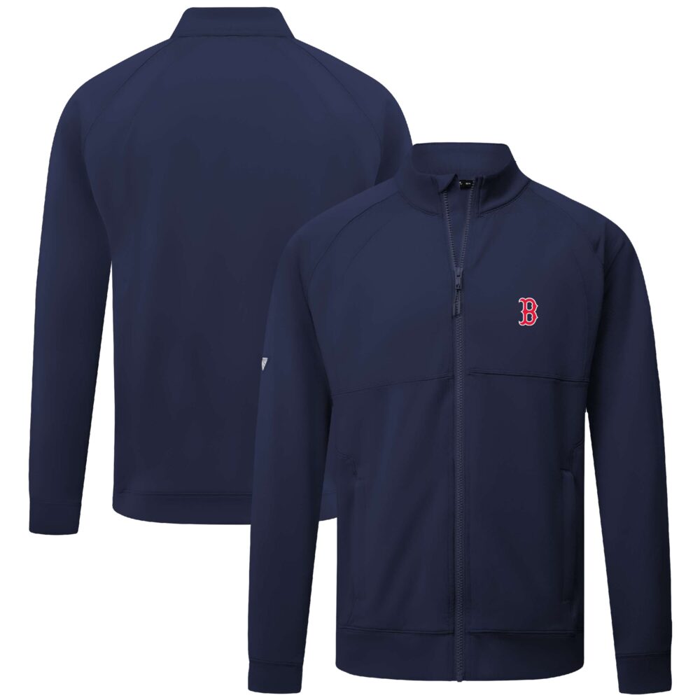 Men's Boston Red Sox Levelwear Navy Form Insignia Full-Zip Jacket
