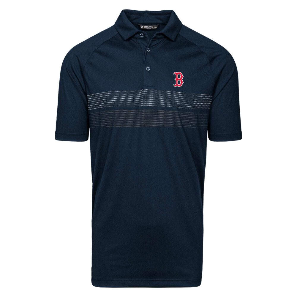 Men's Boston Red Sox  Levelwear Navy Mason Insignia 2.0 Polo