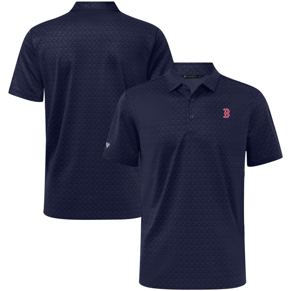 Men's Boston Red Sox Levelwear Navy System Insignia Polo