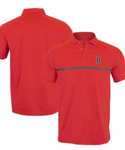 Men's Boston Red Sox Levelwear Red Sector Core Raglan Polo