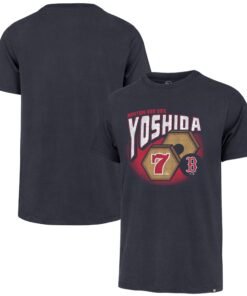 Men's Boston Red Sox Masataka Yoshida '47 Navy HR Celebration T-Shirt