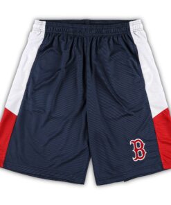 Men's Boston Red Sox Navy Big & Tall Team Shorts