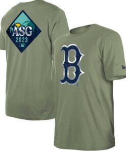 Men's Boston Red Sox New Era Green 2023 All-Star Game Evergreen T-Shirt