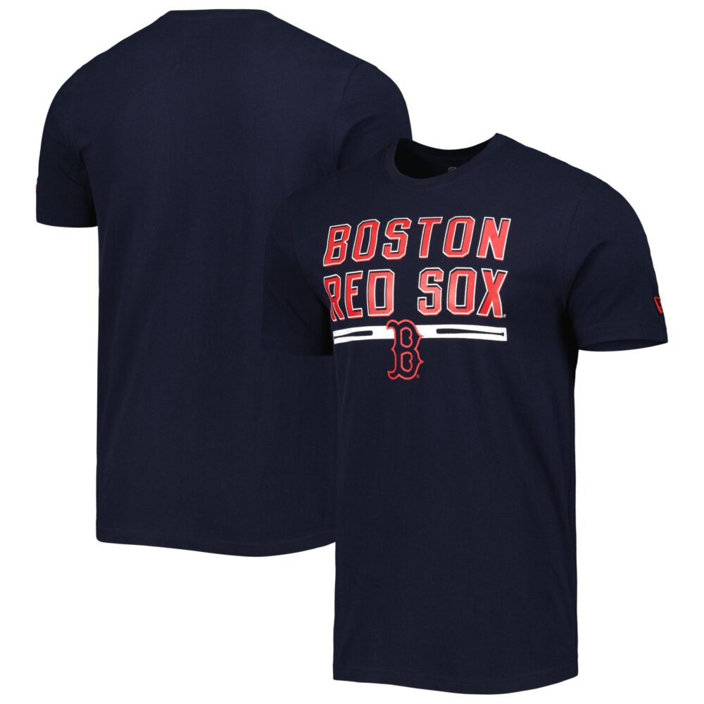 Men's Boston Red Sox New Era Navy Batting Practice T-Shirt