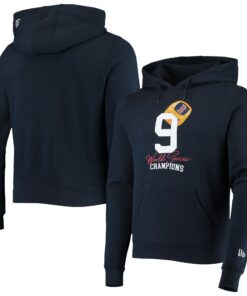 Men's Boston Red Sox New Era Navy Count the Rings Pullover Hoodie