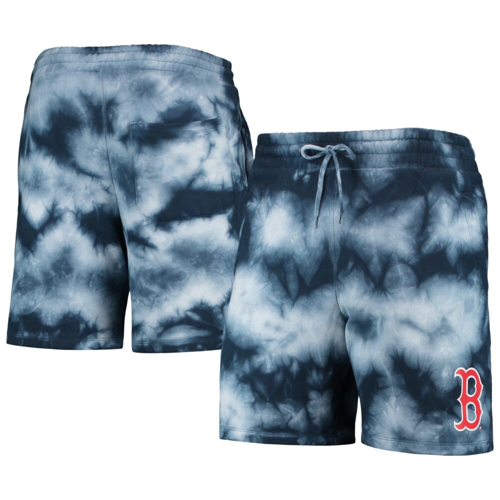 Men's Boston Red Sox New Era Navy Team Dye Shorts