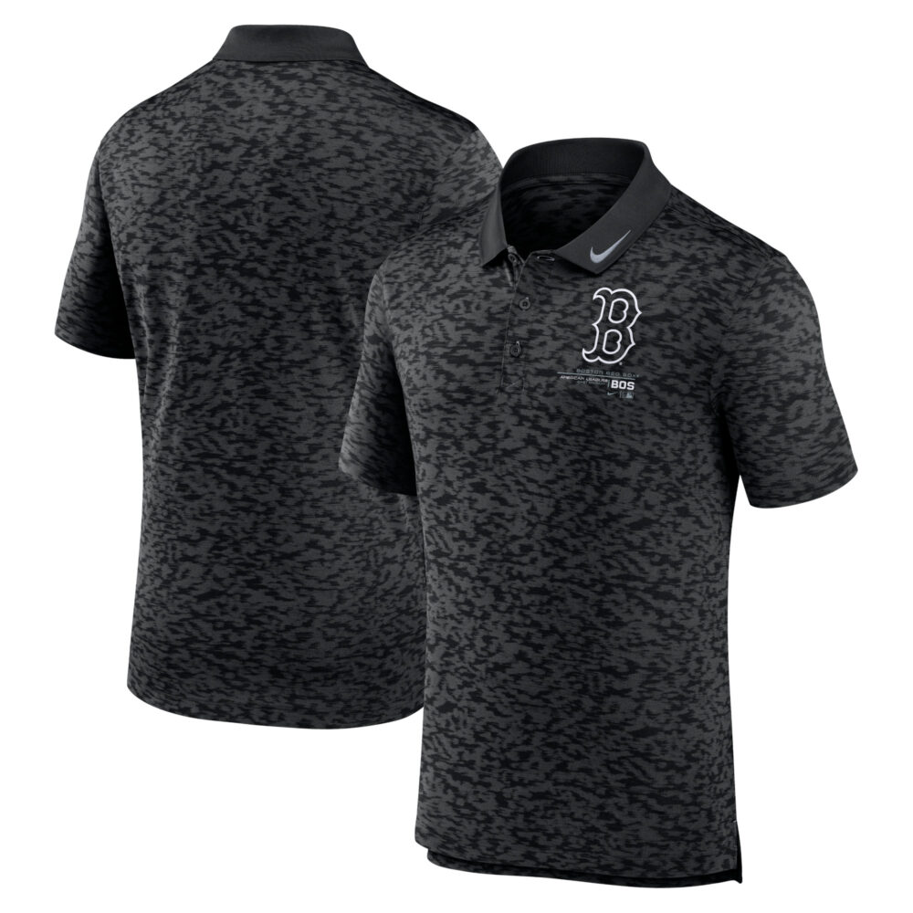 Men's Boston Red Sox  Nike Black Next Level Performance Polo