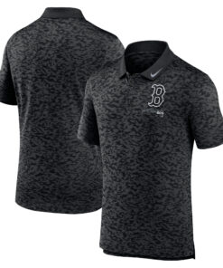 Men's Boston Red Sox  Nike Black Next Level Performance Polo
